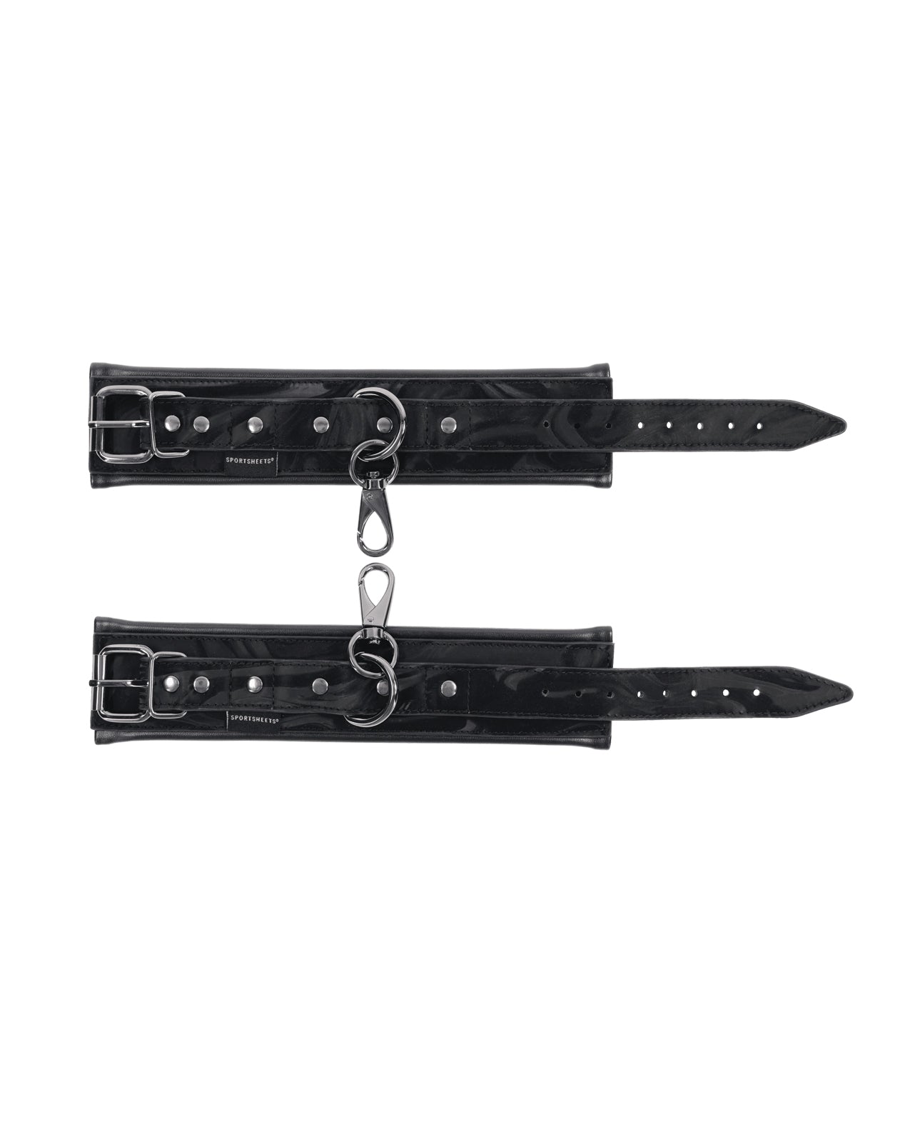 Sportsheets Velvet Noir Handcuffs - Black by Sportsheets international