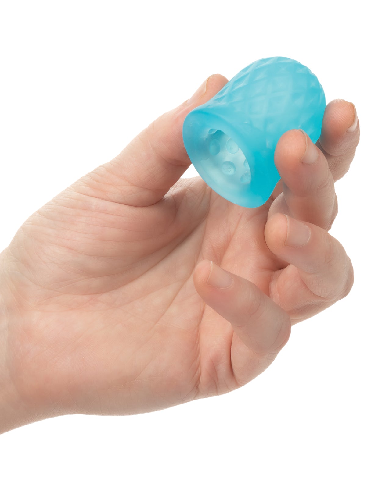 Pop Sock! Tickler Stroker - Blue by California exotic novelties