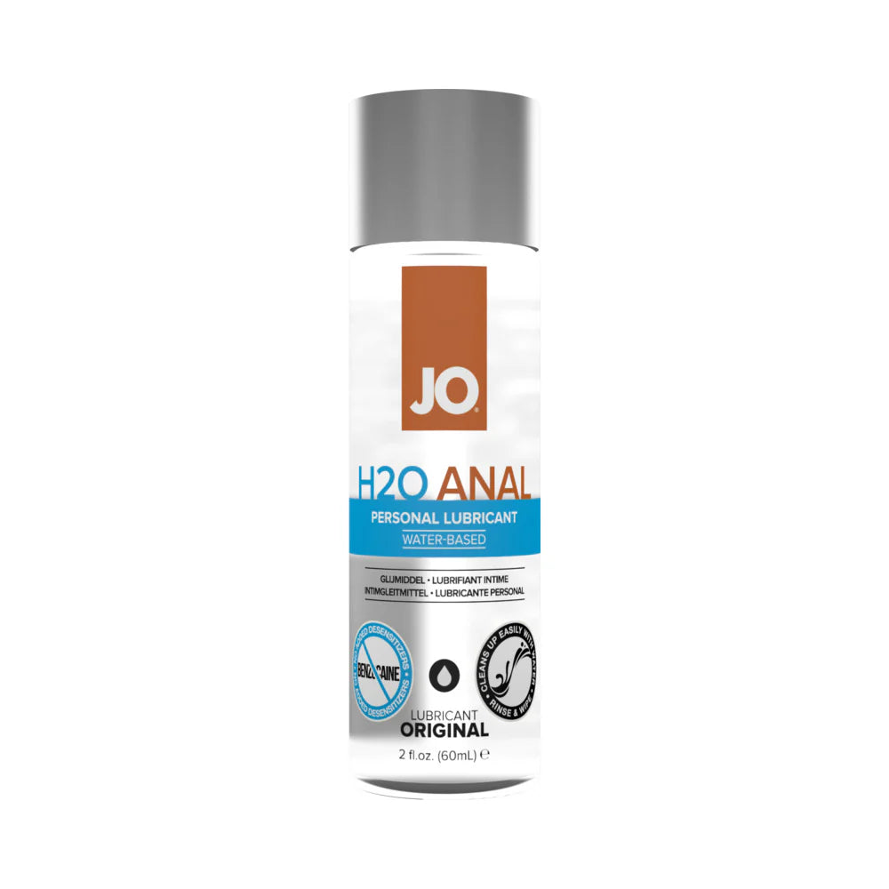 JO H2O Anal Original Water-Based Lubricant 2 oz. by System Jo