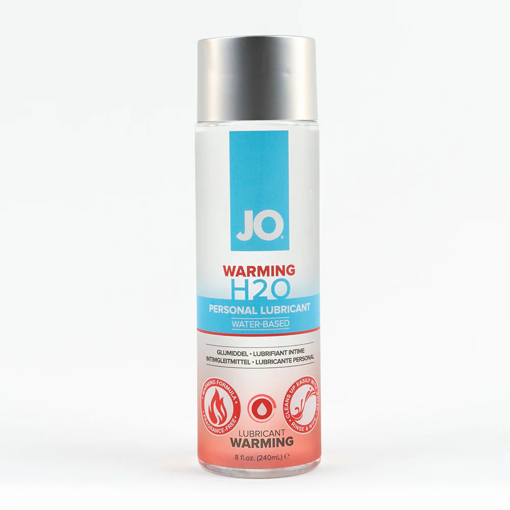 JO H2O Warming Water-Based Lubricant 8 oz. by System Jo