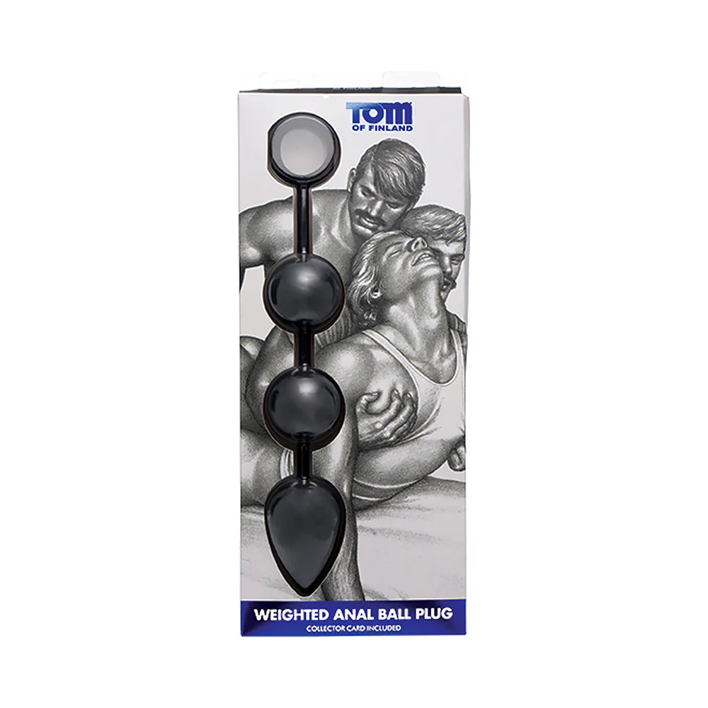Tom of Finland Large Silicone Weighted Anal Ball Plug by XR LLC