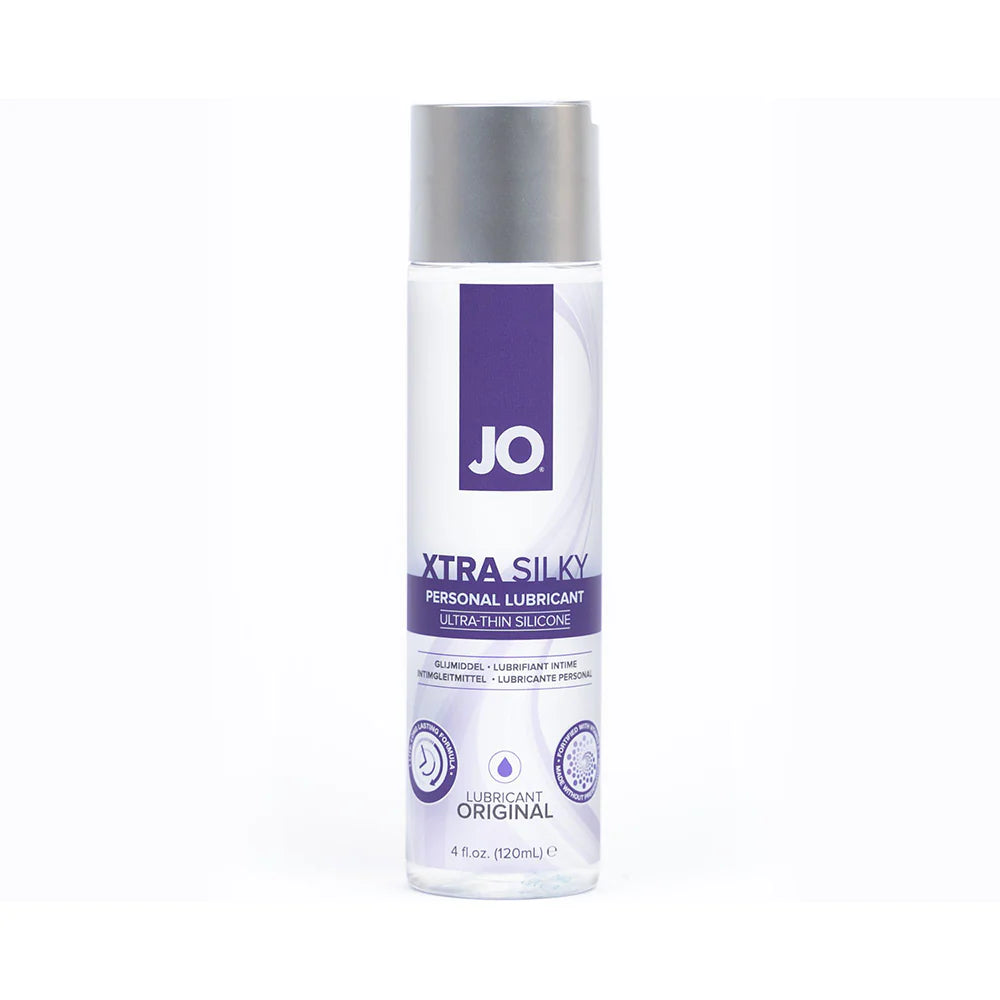 JO Xtra Silky Silicone Lubricant 4 oz. by System Jo