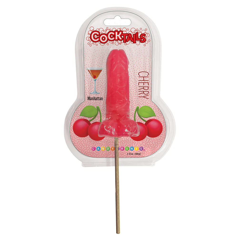 Cocktails 3D Lollipops Cherry by Little Genie Productions