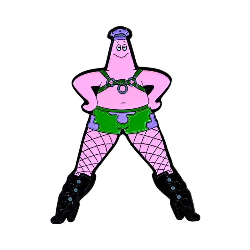 Geeky & Kinky Switch Starfish Enamel Pin by Geeky & Kinky