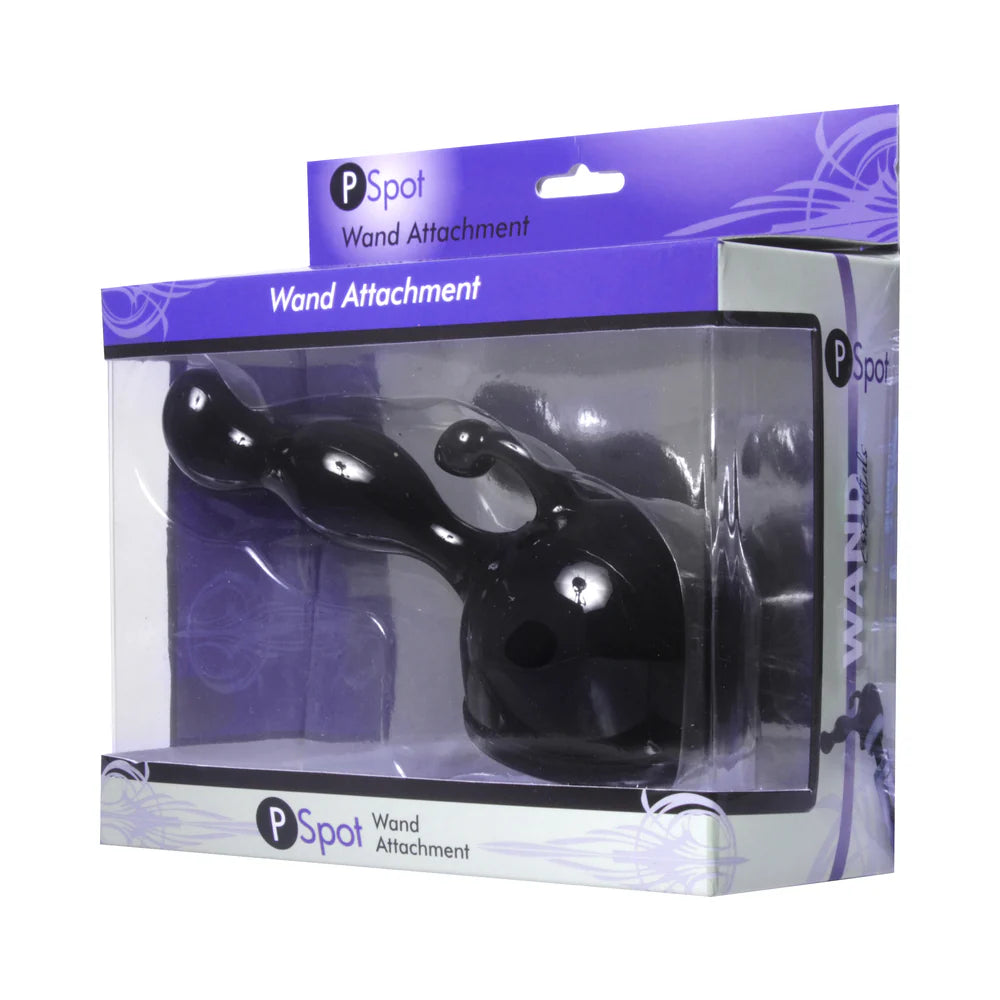 Wand Essentials P-Spot Wand Attachment Black by XR LLC