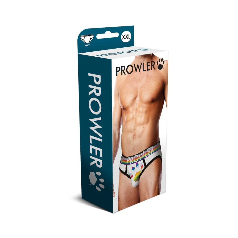 Prowler Oversized Paw Brief White 2XL by Simply Pleasure Ltd