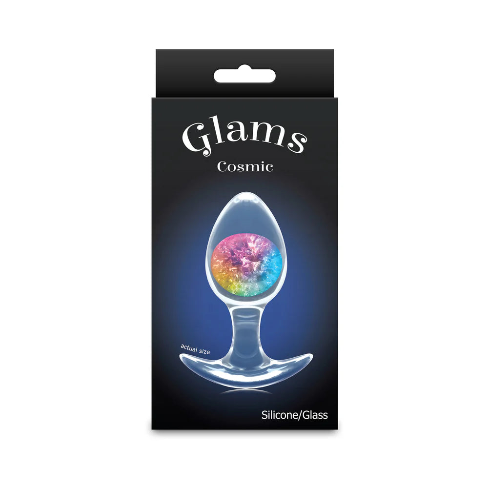 Cosmic Glams Plug Rainbow M by New Sensations Novelties Inc.