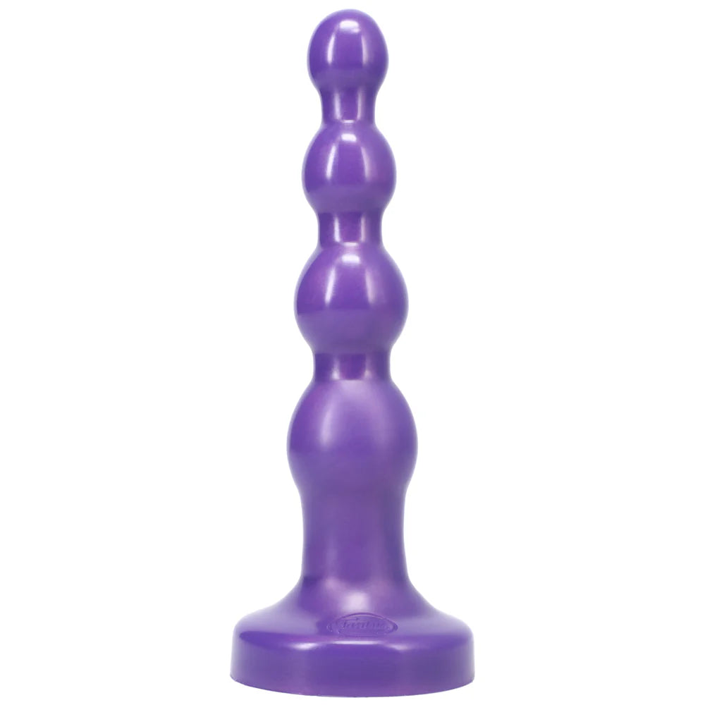 Tantus Ripple Large Beaded Anal Plug Midnight Purple by Tantus