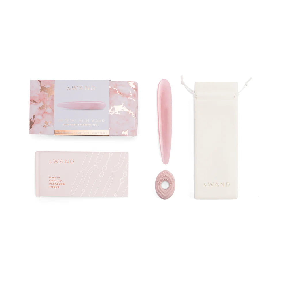 Le Wand Crystal Slim Wand Rose Quartz by COTR Inc.
