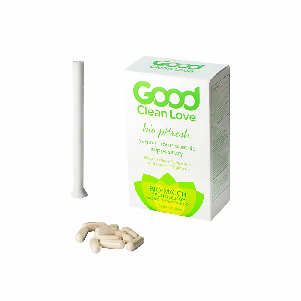 Good Clean Love BiopHresh Vaginal Homeopathic Suppository 10-Pack by Good Clean Love