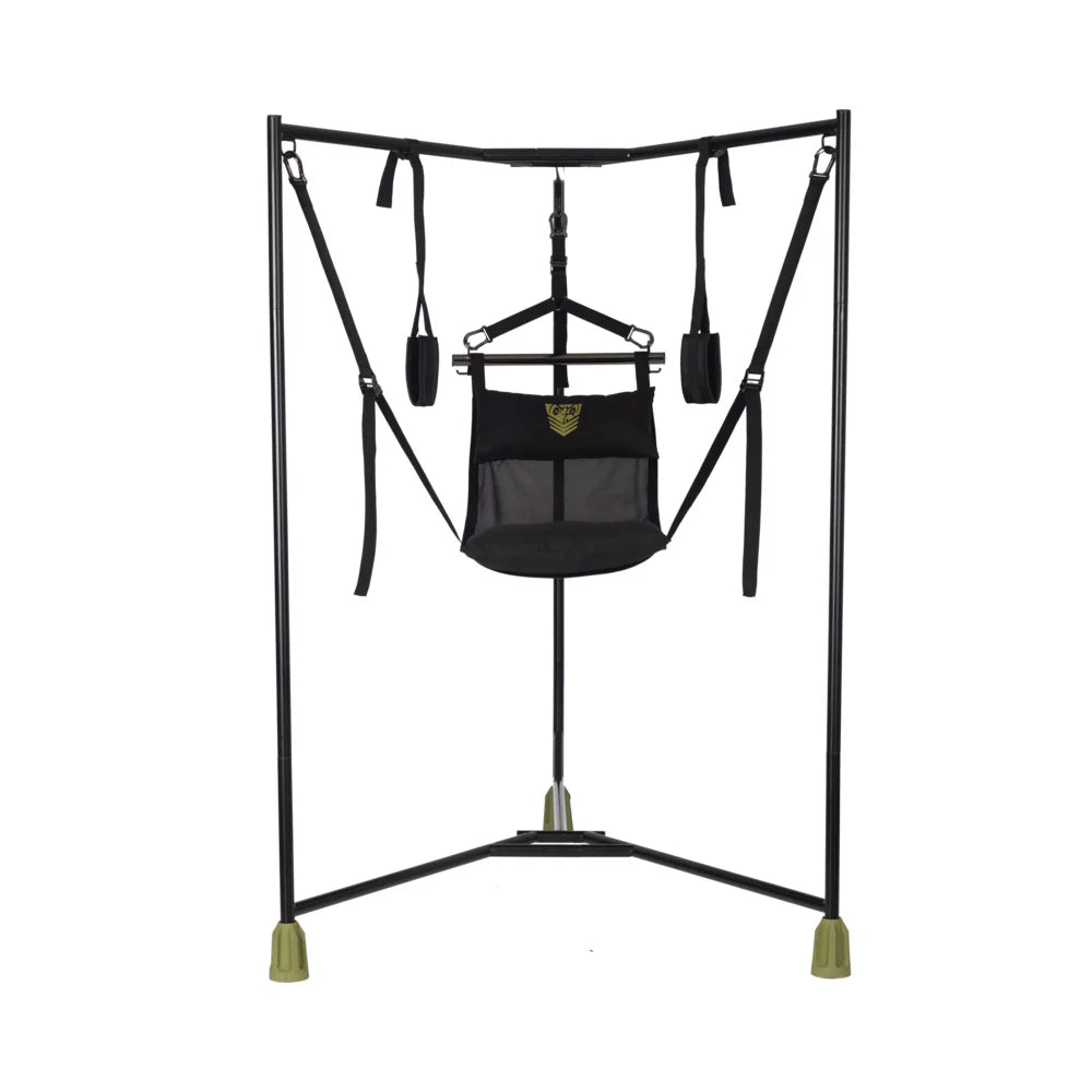Fort Troff Hammock Hangar Sling Black by Doc Johnson