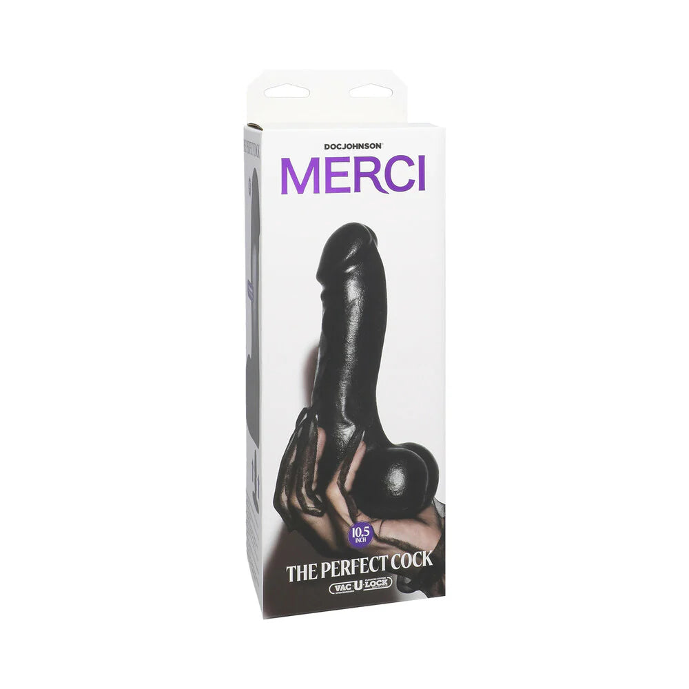 Merci The Perfect Cock 10.5 in. Dildo with Removable Vac-U-Lock Suction Cup by Doc Johnson