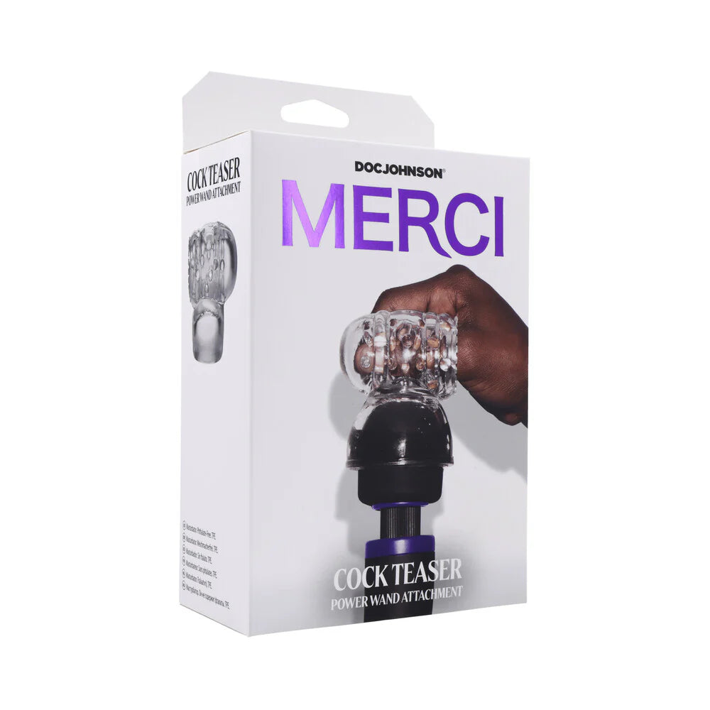 Merci Cock Teaser Wand Attachment by Doc Johnson
