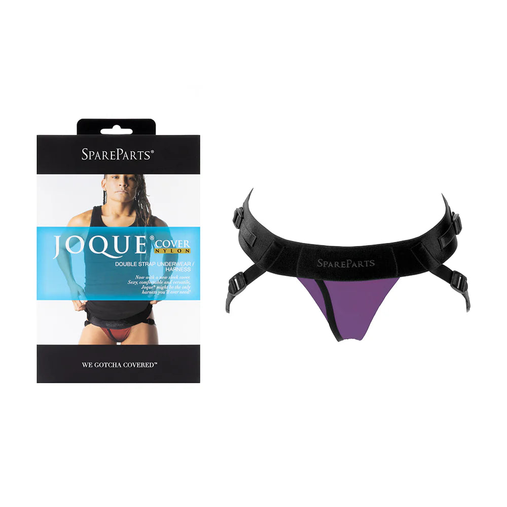 SpareParts Joque Cover Underwear Harness Purple (Double Strap) Size B Nylon by SpareParts Hardware