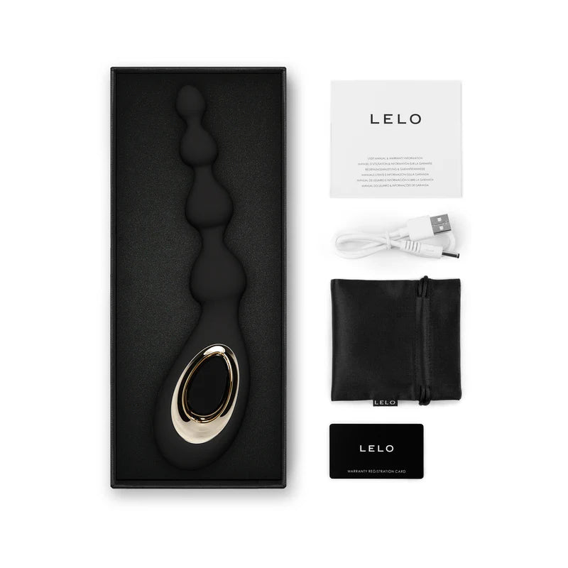 LELO SORAYA Anal Beads Black by Lelo