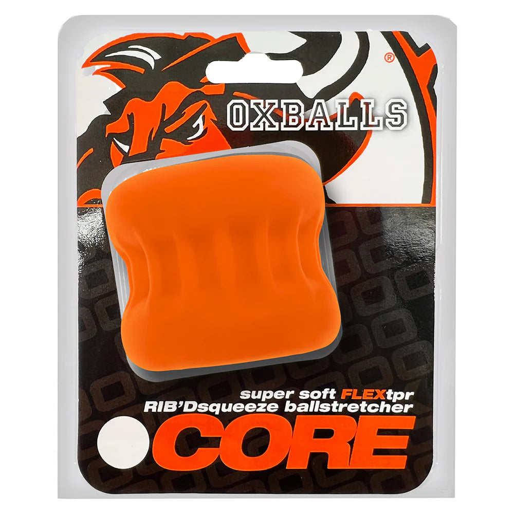 OxBalls Core Gripsqueeze Ballstretcher Orange Ice by Blue Ox Designs, Oxballs