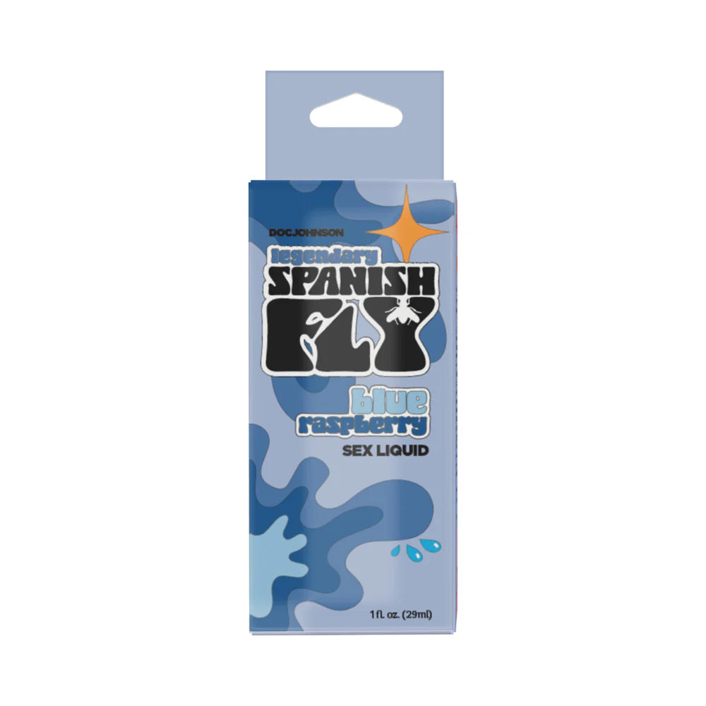 Spanish Fly Sex Liquid Blue Raspberry 1 oz. by Doc Johnson