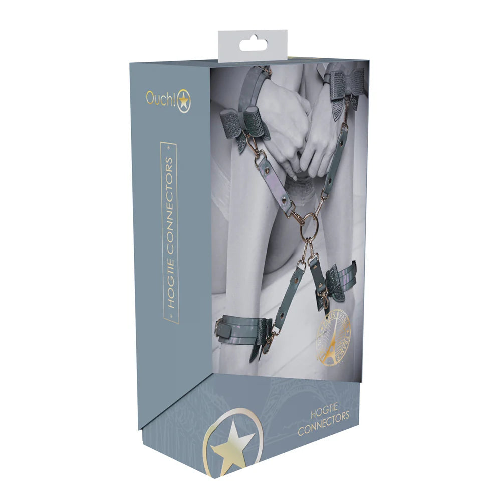 Ouch! International Paris Collection Hogtie Connectors Black by Shots America LLC