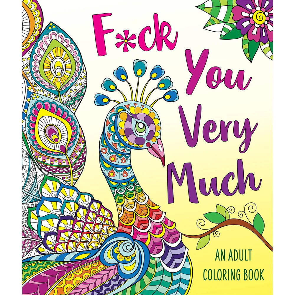 F*ck You Very Much Coloring Book by MPS