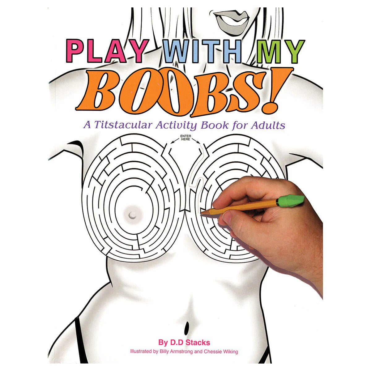 Play with My Boobs! Activity Book by Scb Distributors