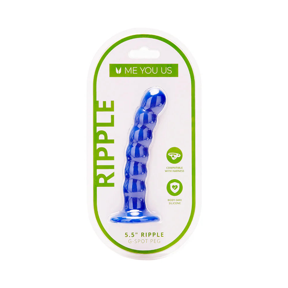 Me You Us 5.5 in. Ripple G-Spot Peg by Simply Pleasure Ltd