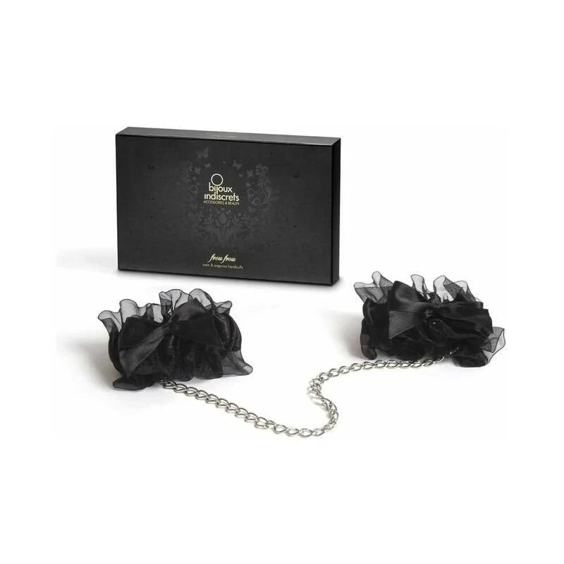 Bijoux Indiscrets Frou Frou Satin & Organza Cuffs by Bijoux Indiscrets USA, Inc