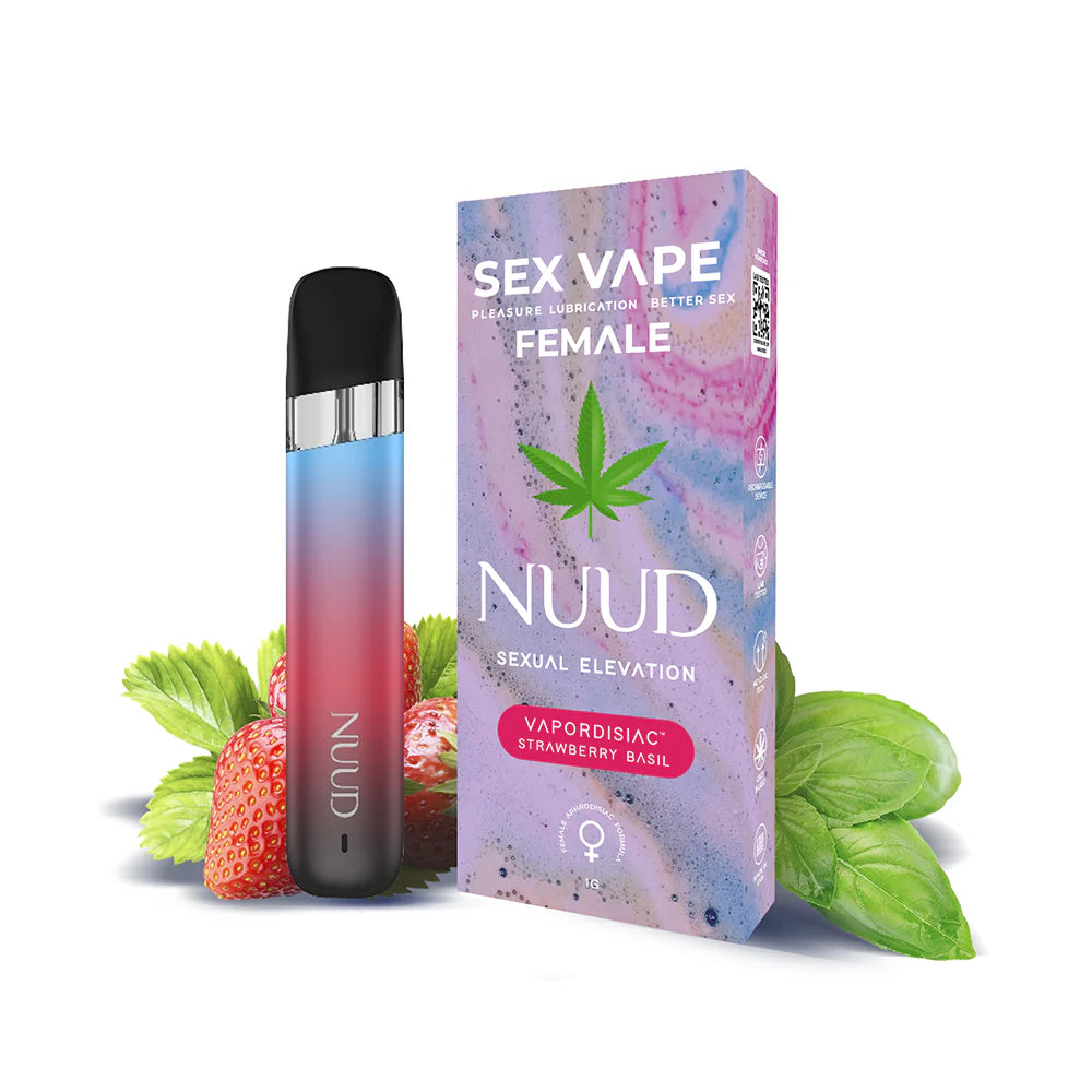 NUUD FEMALE VAPORDISIAC Strawberry Basil by NUUD LLC