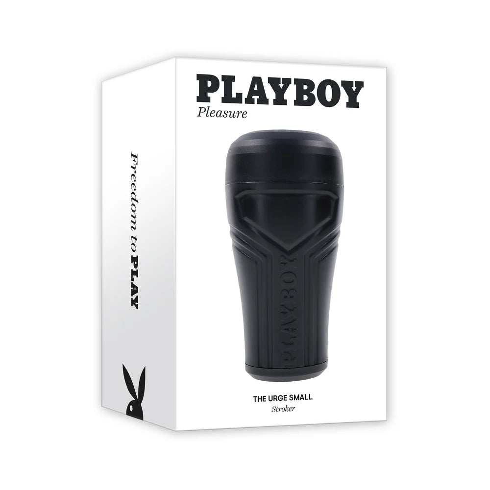 Playboy The Urge Small Stroker Non Vibrating TPE Black by Evolved