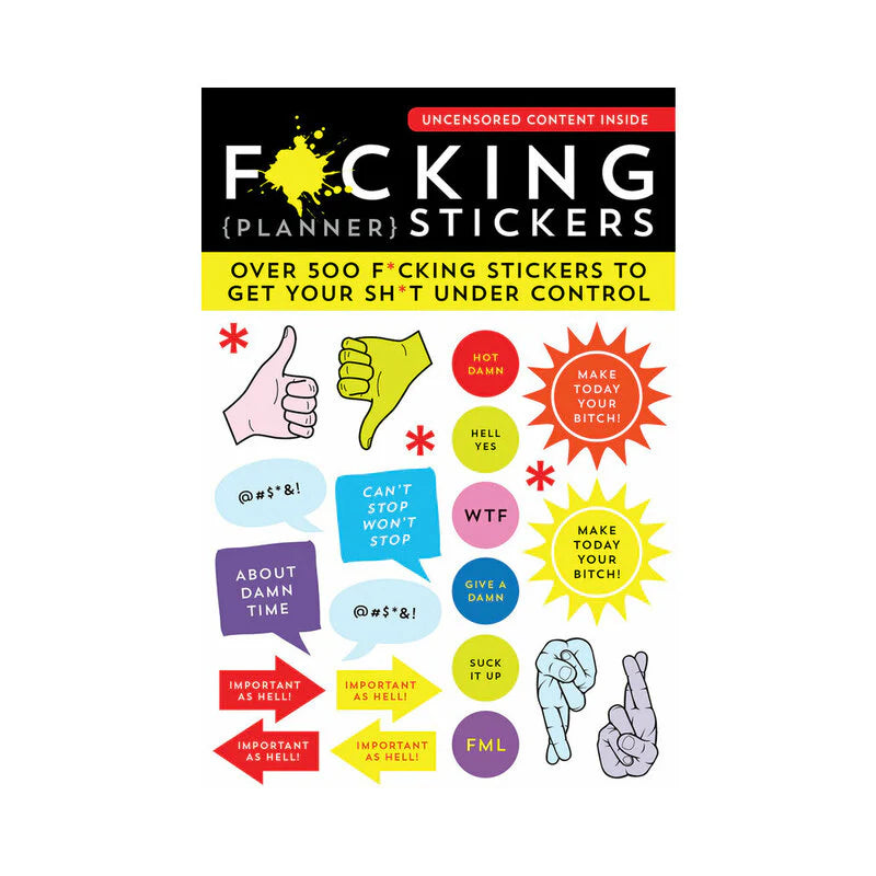 Fucking Planner Stickers by Source Books