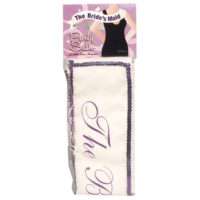 Bride's Maid Sash by Little Genie Productions