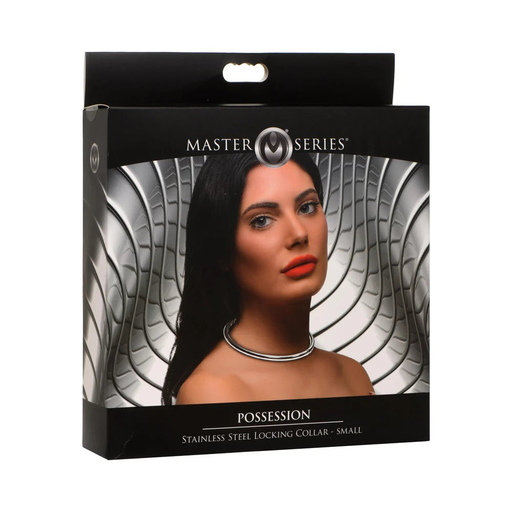 Master Series Possession Stainless Steel Locking Collar S by XR Consignment