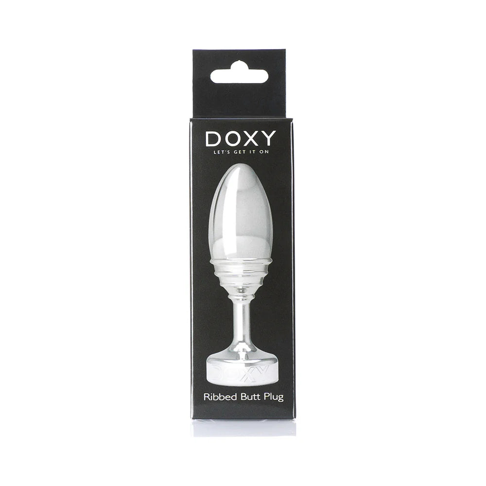 Doxy Ribbed Metal Butt Plug by Doxy/CMG Lesiure Ltd