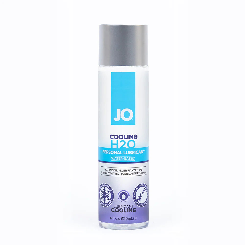 JO H2O Cooling Water-Based Lubricant 4 oz. by System Jo