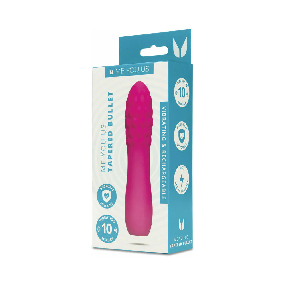Me You Us Tapered Bullet Hot Pink by Simply Pleasure Ltd
