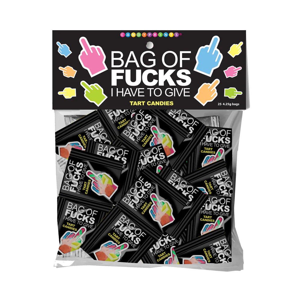 Bag Of Fucks I Have To Give Bag of 25 by Little Genie Productions