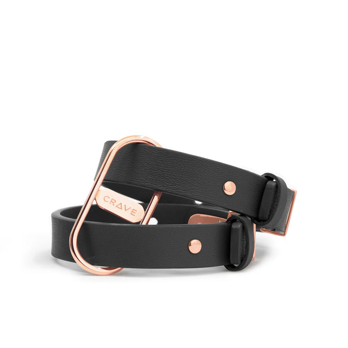 Crave ICON Cuffs Black/Rose Gold by Crave Innovations