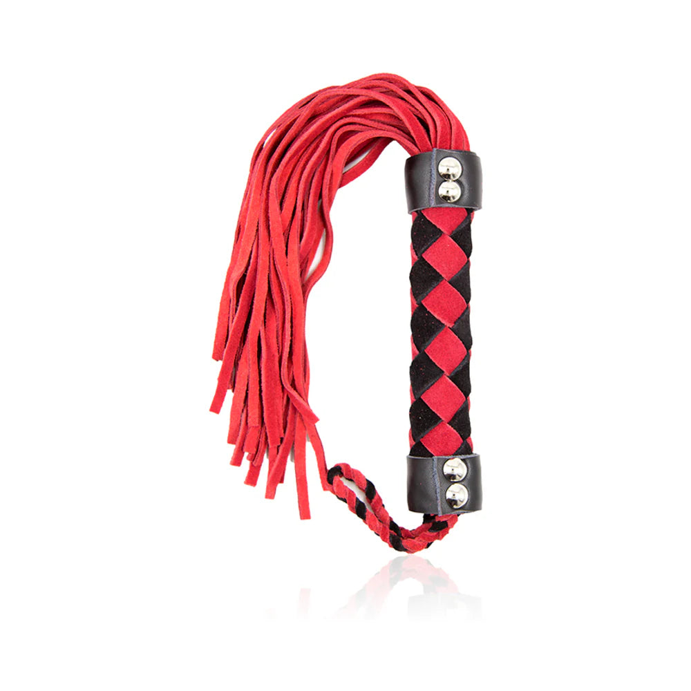 Ple'sur 15.5 in. Leather Flogger Red by S&G Entertainment Inc