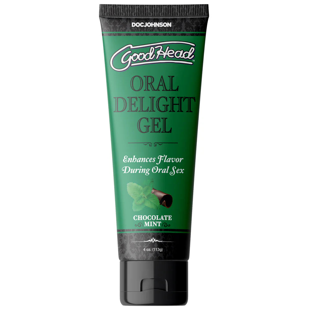 GoodHead Oral Delight Gel Chocolate Mint Bulk 4 oz. by Doc Johnson