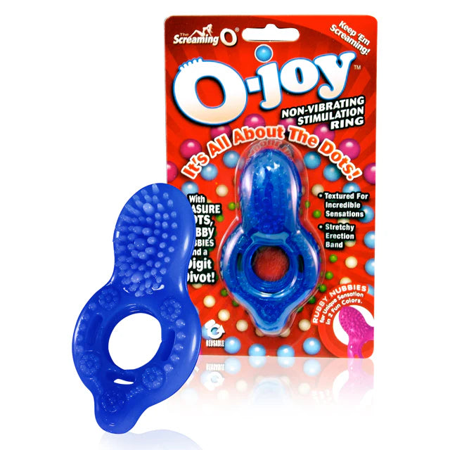 Screaming O O-joy Cock Ring Blue by Screaming O