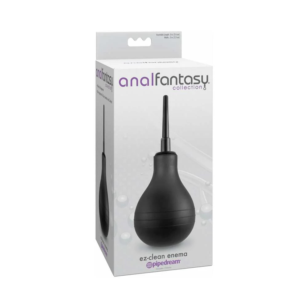 Anal Fantasy Collection EZ-Clean Enema Black by Pipedream