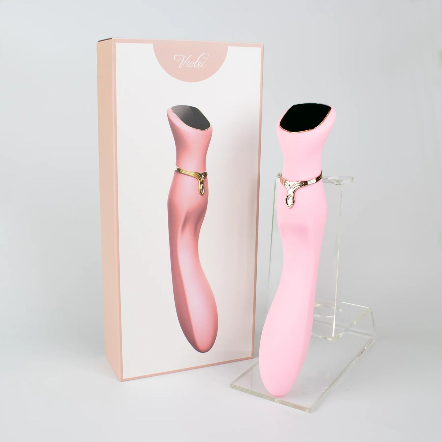 Chance Touch Screen G-Spot Vibrator in Pink by Viotec