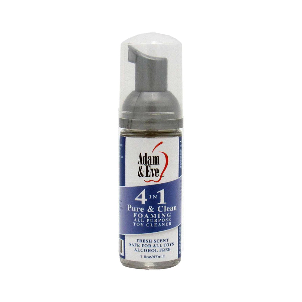 Adam & Eve 4 in 1 Pure & Clean Foaming Toy Cleaner 1.6 oz. by PHE/Adam and Eve