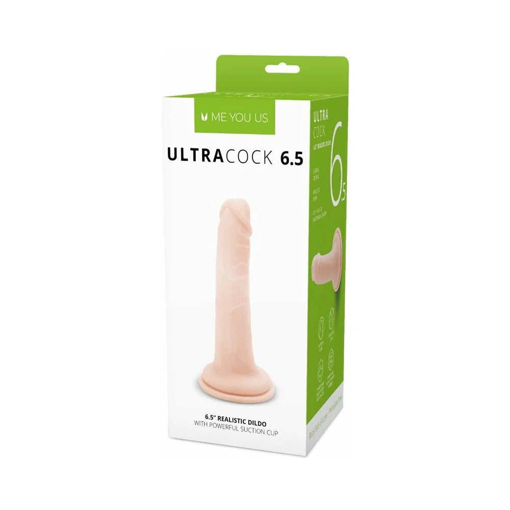 Me You Us Ultra Cock 6.5 in. Realistic Dildo Vanilla by Simply Pleasure Ltd