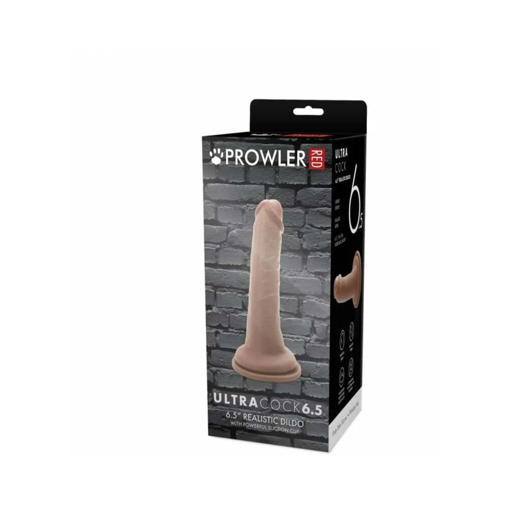 Prowler RED Ultra Cock 6.5 in. Realistic Dildo Caramel by Simply Pleasure Ltd