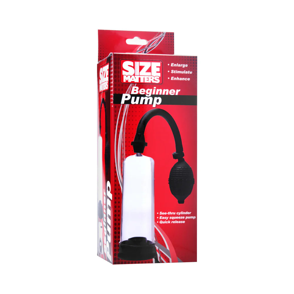 Size Matters Beginner Pump Packaged Clear by XR LLC