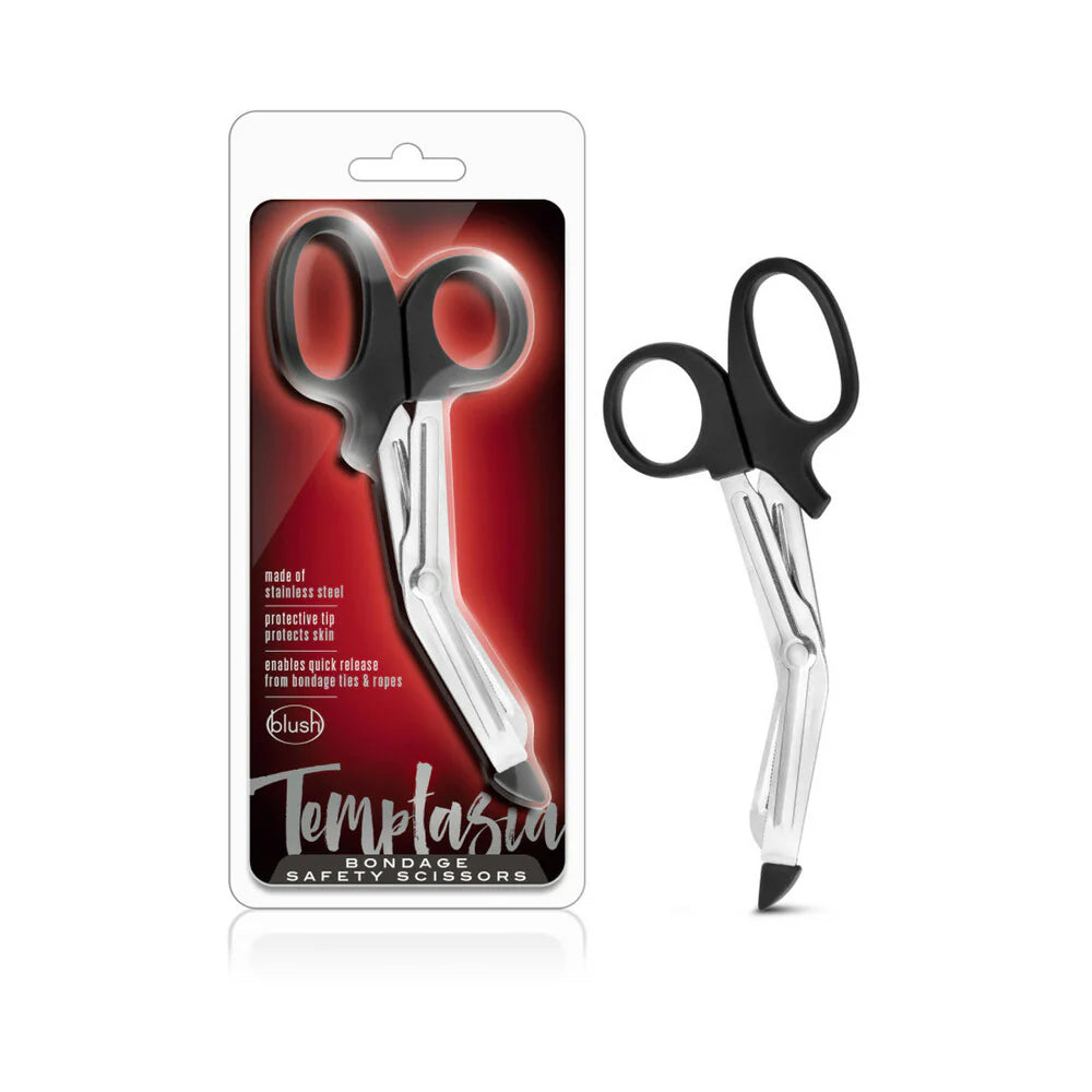 Temptasia Bondage Safety Scissors Black by Blush