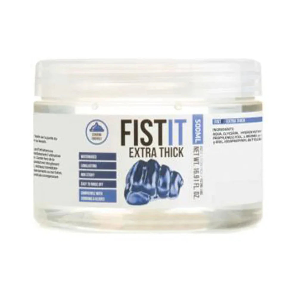 Fist It Extra Thick Water-Based Lubricant 500ml / 17 oz. by Shots America LLC