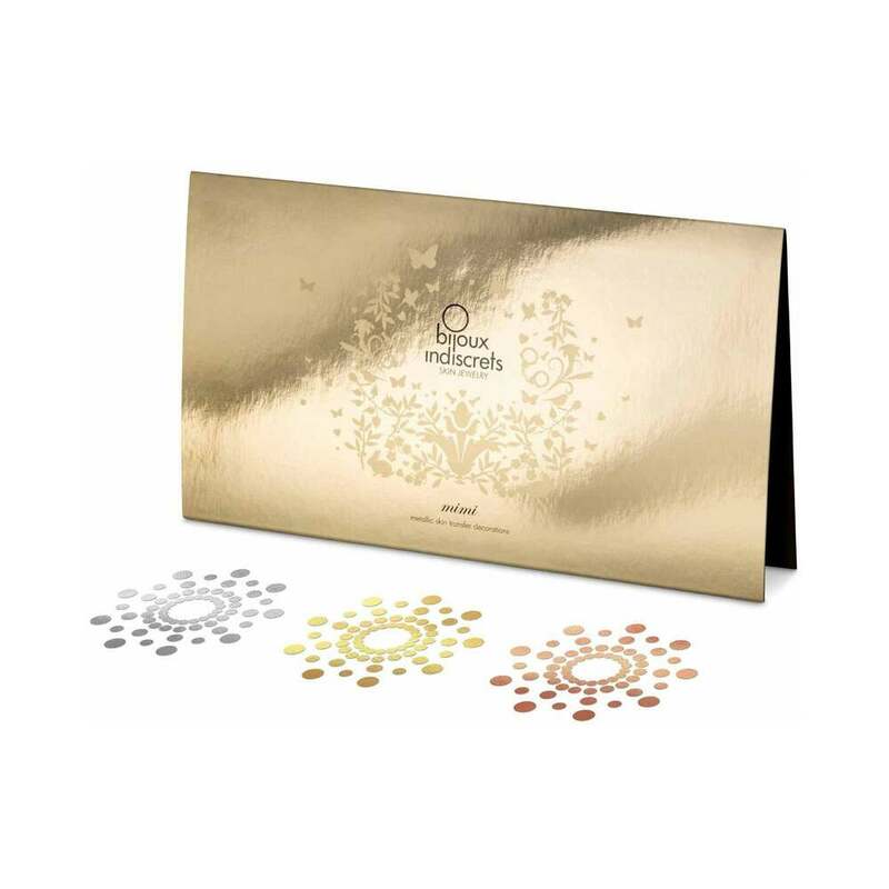 Bijoux Indiscrets Mimi Metallic Body Tattoos by Bijoux Indiscrets USA, Inc