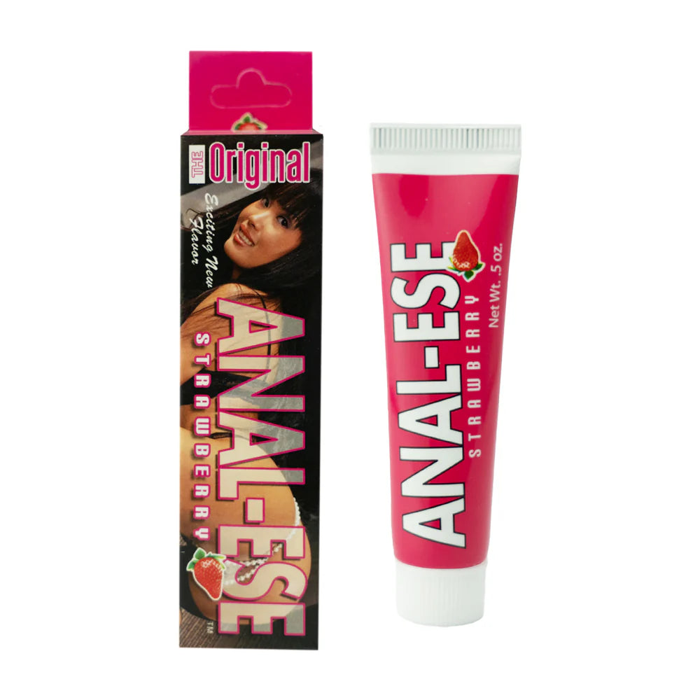 Anal-Ese Strawberry Desensitizing Cream 0.5 oz. by Nasstoys
