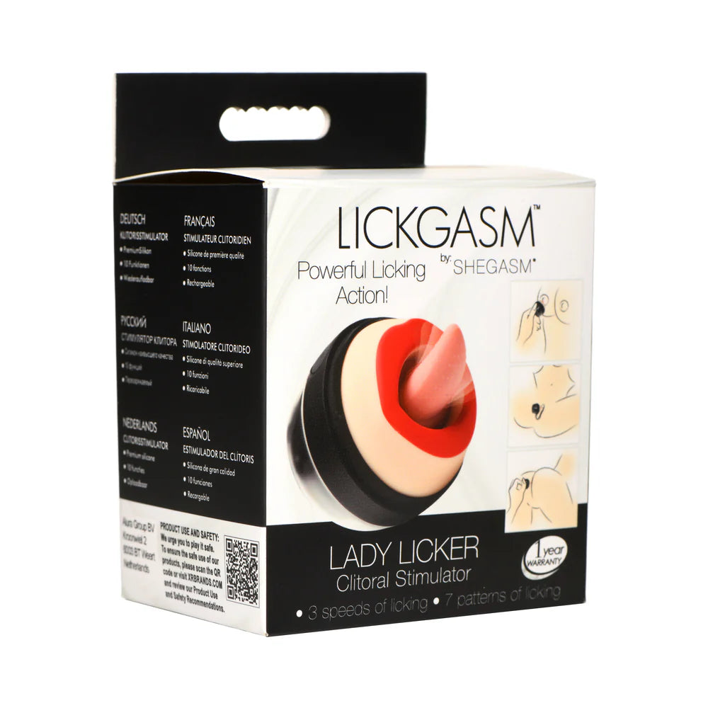 Lickgasm 10X Lady Licker Clitoral Stimulator by XR LLC